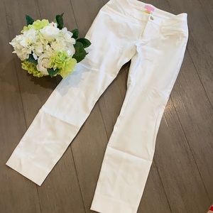 Stretchy Lilly Pulitzer Ankle straight pants sz 2